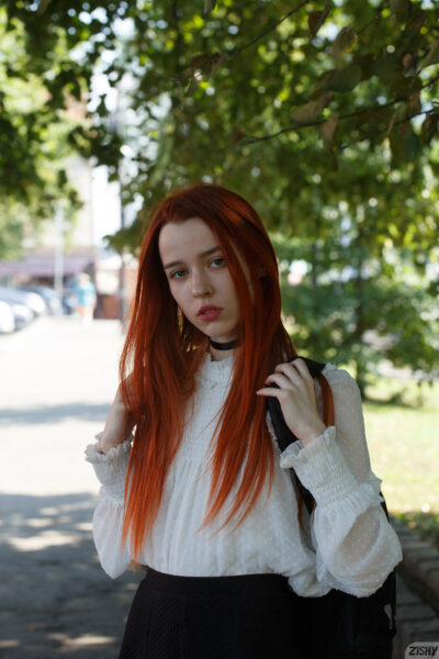 Luba Cherisova On Red Wednesday Zishy