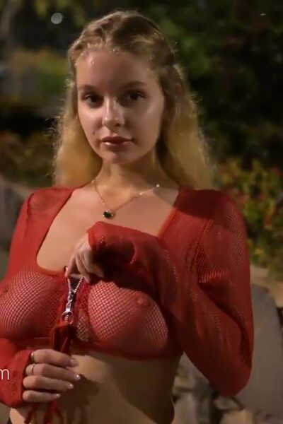 Mila Amour Outside Boobs Braless Forever